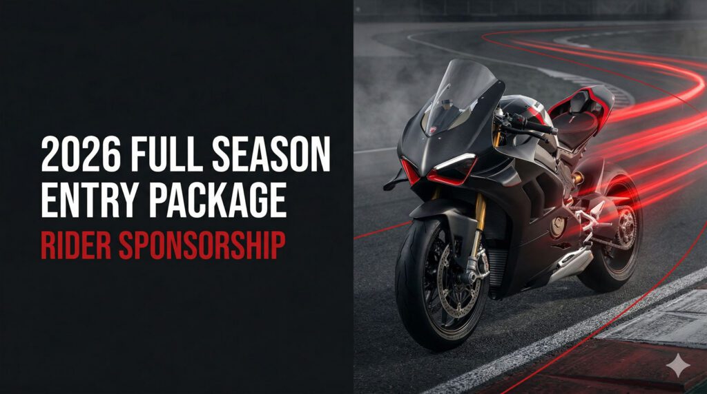2026 Full Season Entry Package / Rider Sponsorship